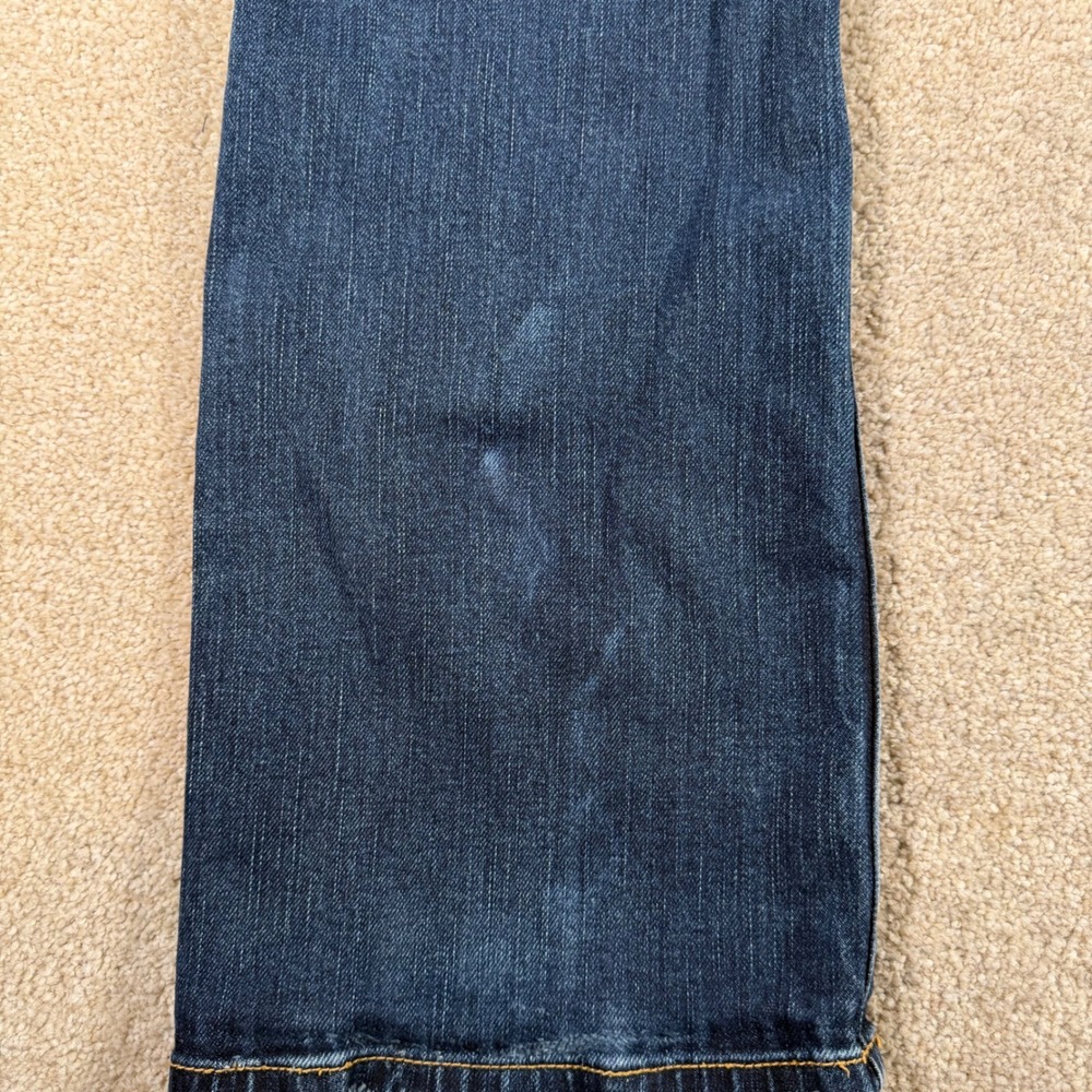 American Eagle Favorite Boyfriend Jeans Womens 6 (FITS 28x30) Blue READ - Picture 4 of 14
